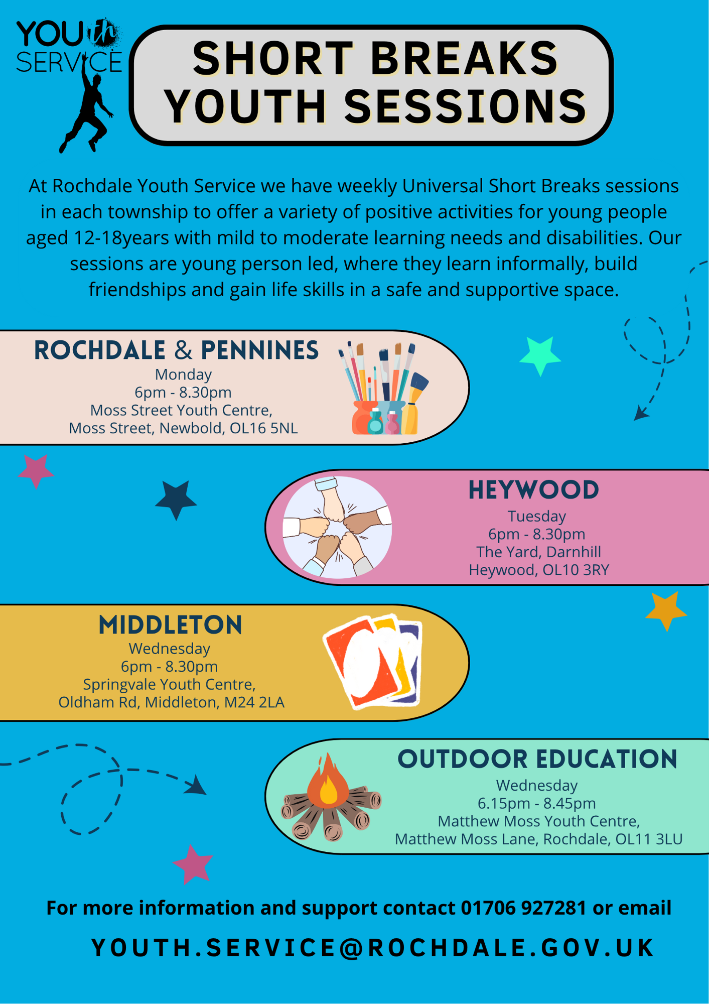 New Short Breaks Poster
