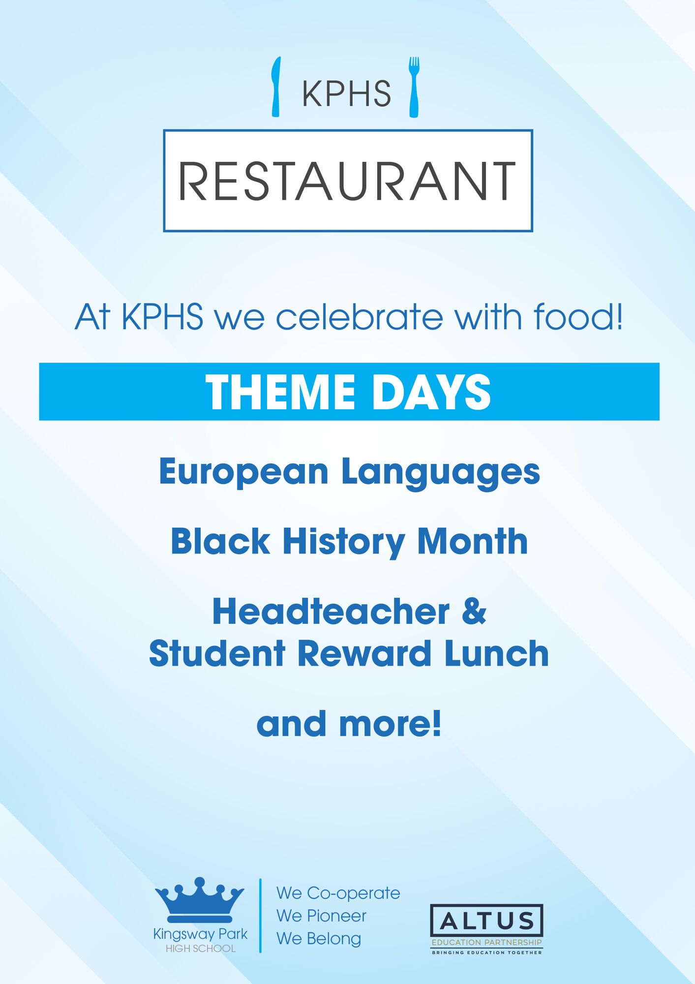 KPHS   Theme Days Poster